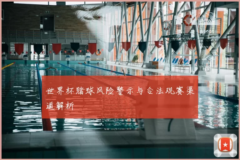 世界杯赌球风险警示与合法观赛渠道解析